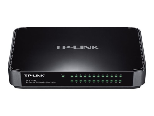 TP-LINK 24-Port 10/100 Mbps Desktop Switch Plastic Case TL-SF1024M