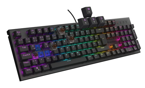 GENESIS Gaming keyboard THOR 303 brown wired DE NKG-2178