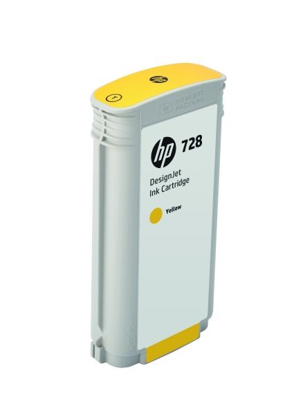 HP 728 - 130 ml - Dye-Based Yellow