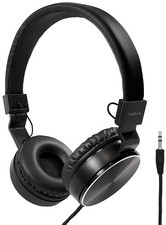 LogiLink Stereo Kopfhörer, faltbar, schwarz