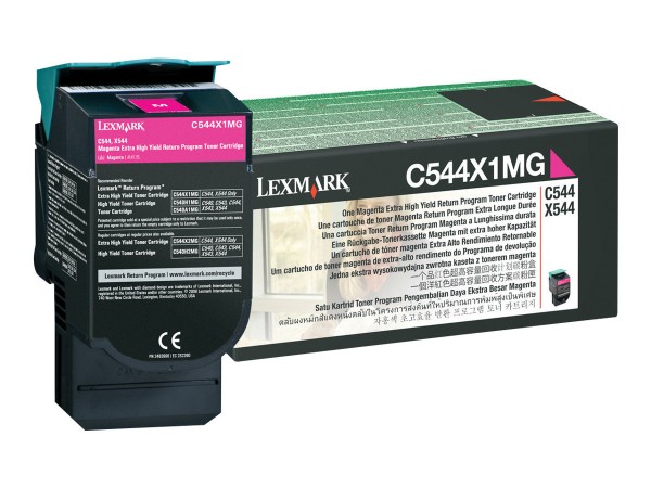 LEXMARK LEXMARK Besonders hohe Ergiebigkeit Magenta Tonerpatrone LCCP, LRP