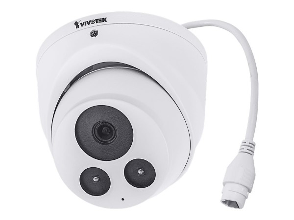 VIVOTEK C-SERIE IT9380-H Turret Fixed Dome IP Kamera 5MP, Outdoor, IR, PoE,2,8mm Flat-faced Dome, 5M