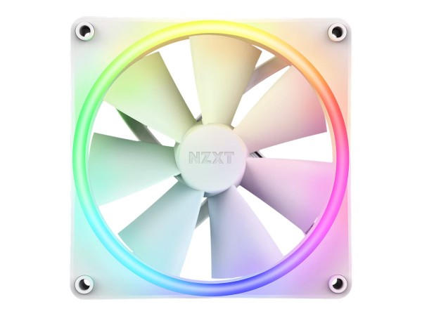 NZXT F140 RGB DUO weiß | 140mm Gehäuselüfter RF-D14SF-W1