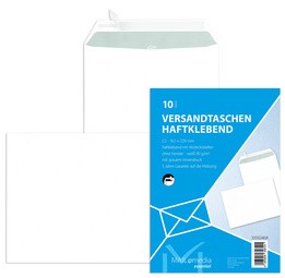 MAILmedia Versandtasche Offset weiß, C5, ohne Fenster