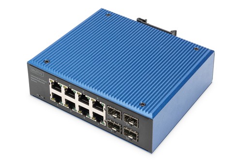 DIGITUS Switch 8 + 4-Port Gigabit Ethernet DN-651152