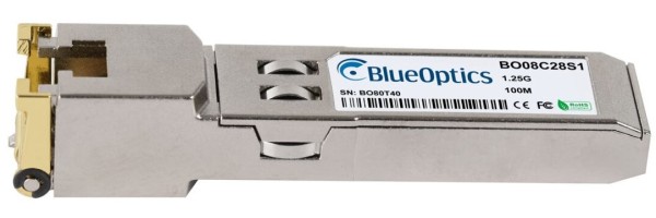 CBO GMBH Forcepoint MOD-SFP-GE-TX kompatibler BlueOptics SFP BO08C38S1 MOD-SFP-GE-TX-BO