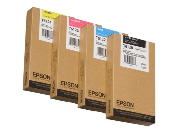 EPSON T6123 Magenta Tintenpatrone C13T612300