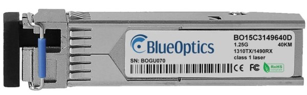 CBO GMBH Alcatel-Lucent SFP-GIG-BX-U40 kompatibler BlueOptics SFP BO15C3149 SFP-GIG-BX-U40-BO