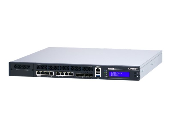 QNAP QuCPE-7010-D2123IT-8GB - Virtualisierungsanwendung - 10 GigE - 1U - Ra QUCPE-7010-D2123IT-8G