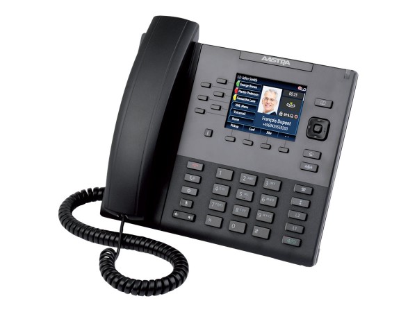 MITEL 6867 VoIP-Telefon SIP RTCP RTP SRTP 9 Leitungen (80C00002AAA-A) 80C00002AAA-A