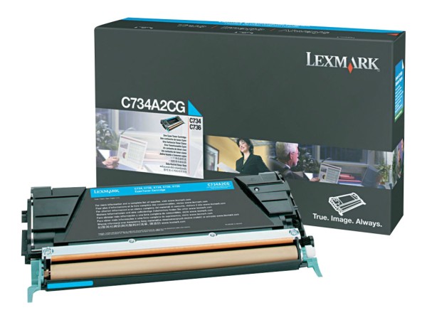 LEXMARK LEXMARK Cyan Tonerpatrone LCCP