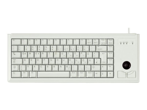 CHERRY G84-4400LPBFR-0 mit Trackball Tastatur hellgrau 2x PS/2 G84-4400LPBFR-0