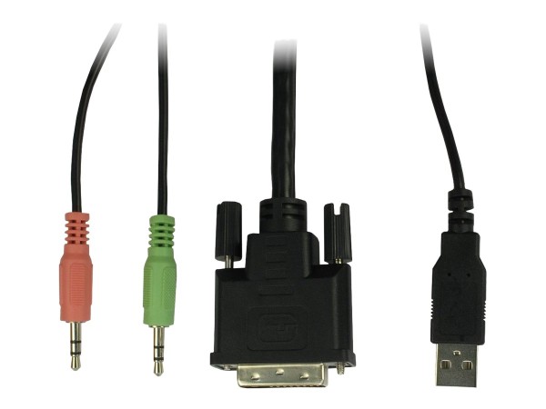 INTERTECH KVM-Switch AS-9108DA RackmountDVI 8xDVI/USB/Audio retail (8888730 88887302