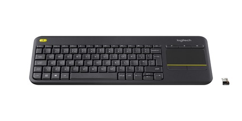 LOGITECH LOGITECH Wireless Touch Keyboard K400 Plus - DARK - HRV-SLV - INTNL