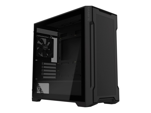 GIGABYTE AORUS C102 Midi Tower Gaming Gehäuse mit Glasseitenfenster GB-C102G