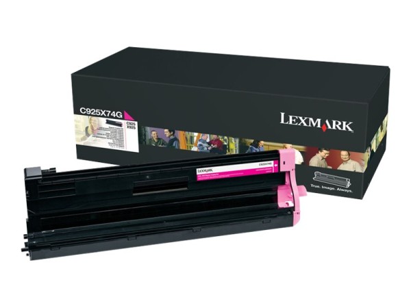 LEXMARK Magenta Druckerbildeinheit LCCP C925X74G