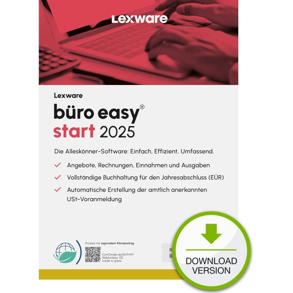 LEXWARE büro easy start 2025 00978-2033