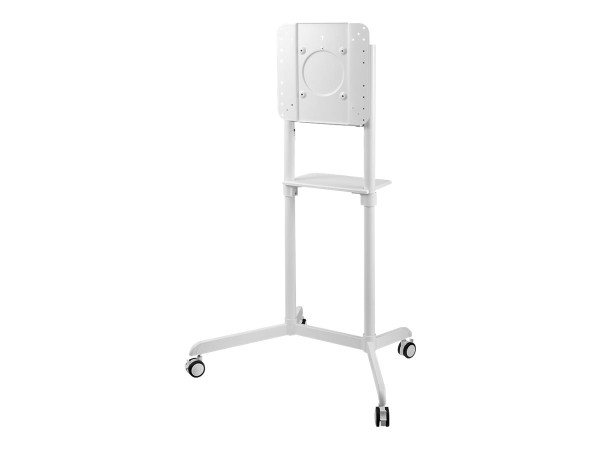 NEOMOUNTS BY NEWSTAR Mobile Flat Screen Floor Stand (height: 160 cm)/ Min: NS-M1250WHITE