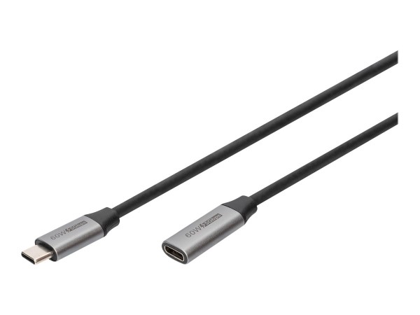 DIGITUS USB 3.0 Gen.1 Verlängerungskabel, USB-C, 1,0 m