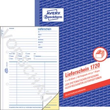 AVERY Zweckform Formularbuch "Lieferschein", SD, 4+1 GRATIS