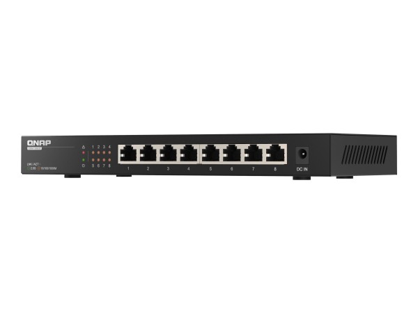 QNAP QSW-1108-8T 8 port 2.5Gbps auto negotiation 2.5G/1G/100M unmanaged swi QSW-1108-8T