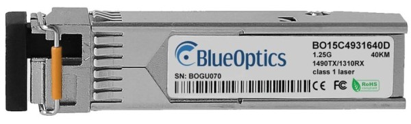 CBO GMBH Juniper SFP-GE40KT14R13 kompatibler BlueOptics SFP BO15C4931640D SFP-GE40KT14R13-BO