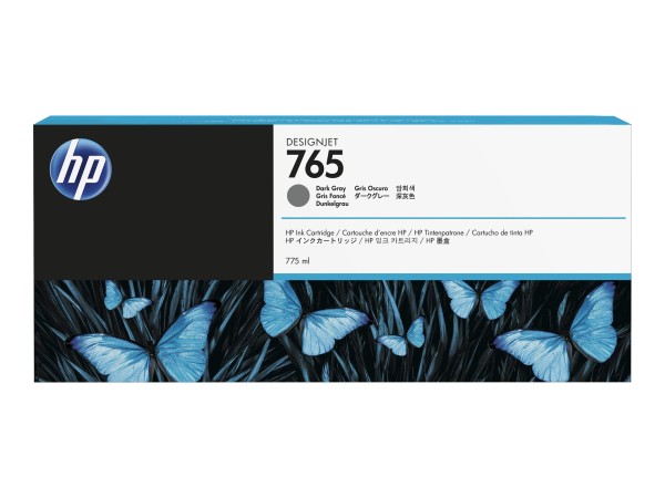 HP 765 Dunkelgrau Tintenpatrone F9J54A