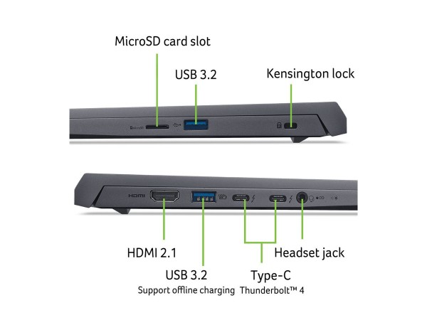 ACER Swift X 14 36,8cm (14,5") Ultra 7 155H 32GB 1TB W11P NX.KR8EG.005