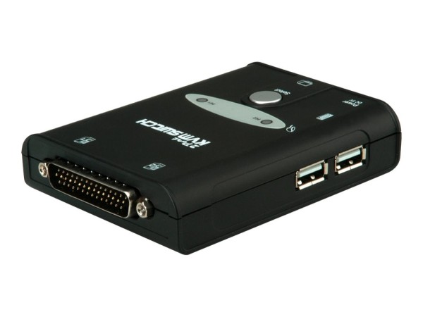 VALUE "VALUE KVM Switch ""Star"", 1U - 2 PCs, HDMI, USB" 14.99.3250