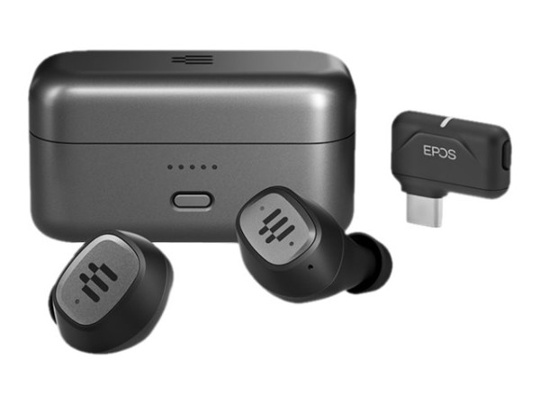 EPOS GTW 270 Hybrid True Wireless Earbuds, USB-C Dongle 1000230