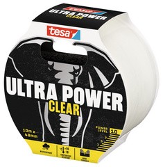 tesa Reparaturband ULTRA POWER CLEAR, 48 mm x 20,0 m