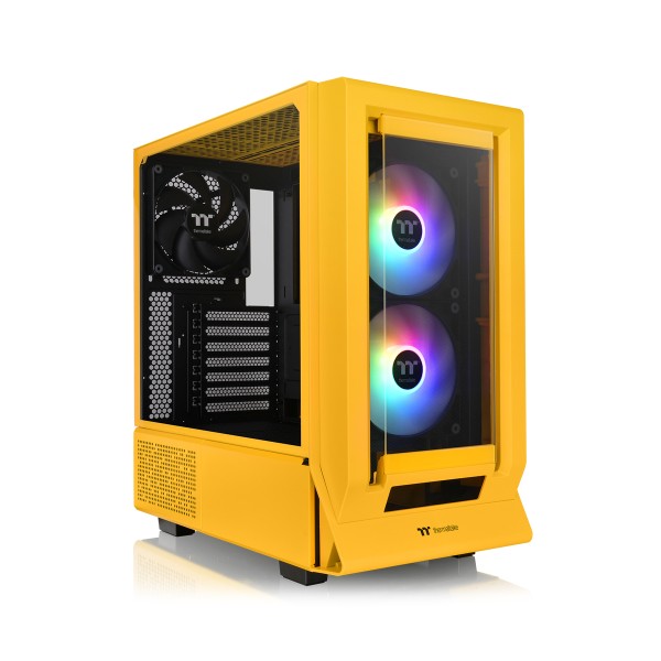 THERMALTAKE Ceres 350 MX Midi-Tower Gehäuse Seitenfenster gelb CA-1Z3-00M4WN-00