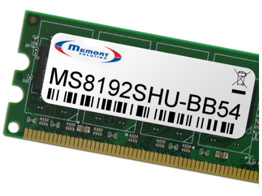 MEMORYSOLUTION Shuttle MS8192SHU-BB54 8GB MS8192SHU-BB54