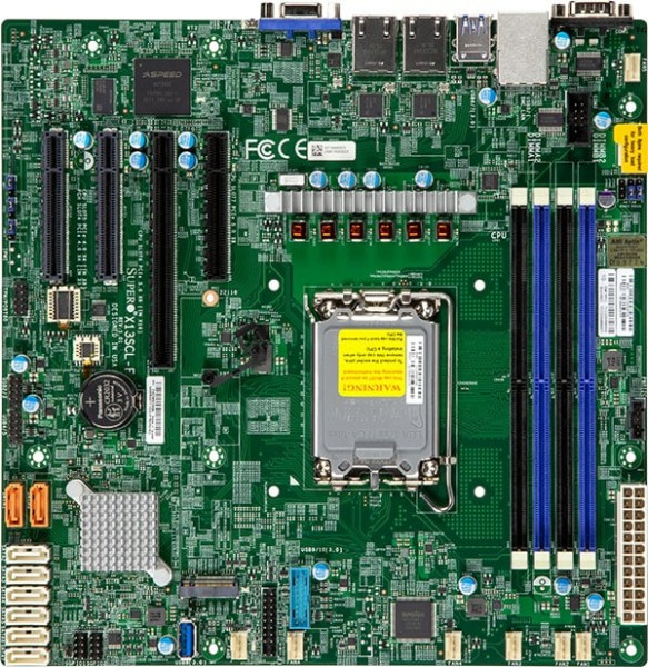 SUPERMICRO X13SCL-F S1700 MBD-X13SCL-F-B