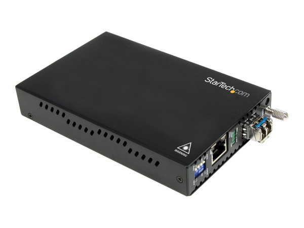 STARTECH.COM LWL / Glasfaser Medienkonverter - 1000 Mbit/s Gigabit Ethernet ET91000LC2