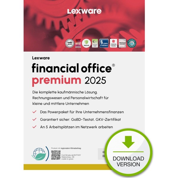 LEXWARE FINANCIAL OFFICE PREM 02019-2037