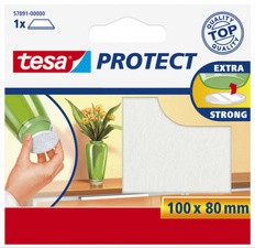 tesa Protect Filzgleiter, braun, Durchmesser: 18 mm