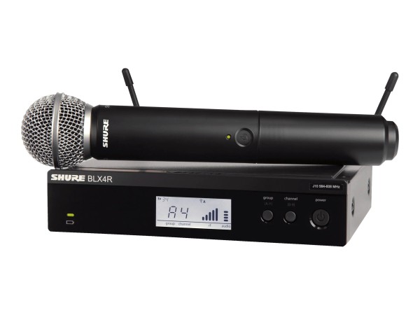 SHURE BLX1288E/CVL Combo Funksystem mit PG58 Mikrofon, CVL Lavalier und Dop BLX24RE/SM58-S8