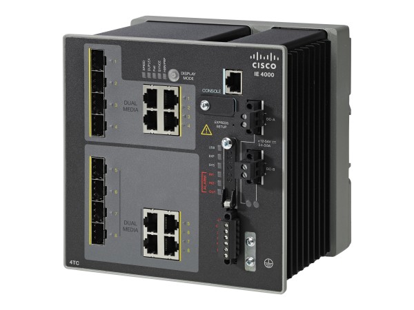 CISCO SYSTEMS CISCO SYSTEMS IE 4000 4 X COMBO 10/100M