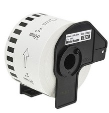 rillprint Endlos-Etiketten Film, 62 mm x 15,24 m, weiß