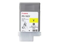 CANON PFI 102 Y Dye Based Yellow Tintenbehälter 0898B001
