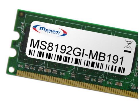 MEMORYSOLUTION GIGABYTE MS8192GI-MB191 8GB MS8192GI-MB191