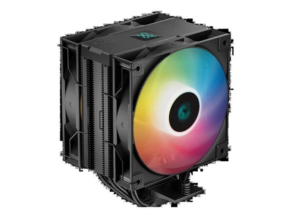 DEEPCOOL AG400 Digital Plus A-RGB CPU-Kühler - 120 mm, schwarz R-AG400-BKADMP-G-1