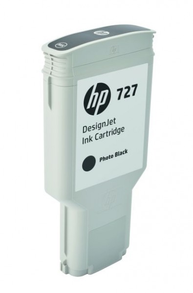 HP 727 - 300 ml - Photo Black auf Farbstoffbasis