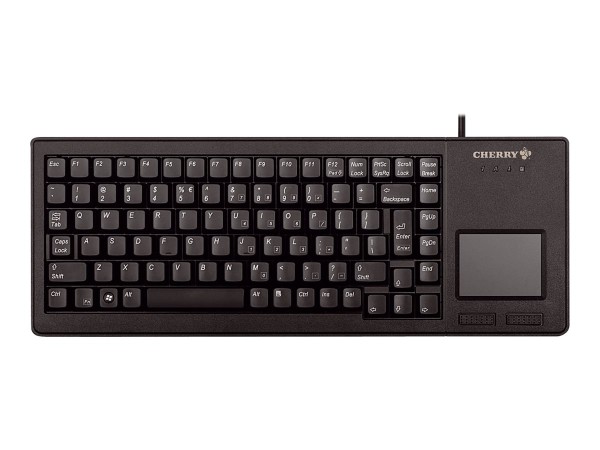 CHERRY Tastatur XS Touchpad UK Version mit ? Zeichen G84-5500LUMEU-2