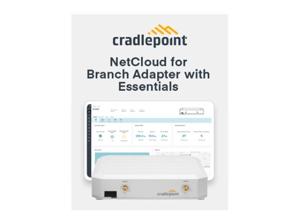 CRADLEPOINT CRADLEPOINT 1Y NetCloud Branch 5G Adapter Ess