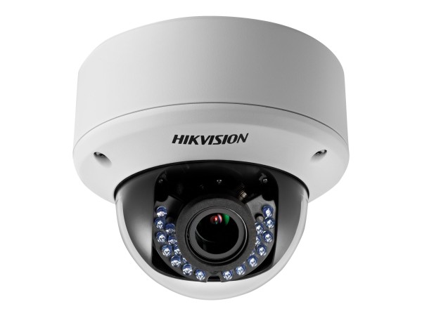 HIKVISION HIKVISION 2 MP Vandal Proof PoC Dome Camera DS-2CE56D0T-VPIR3E - Überwachungskamera - Kuppel