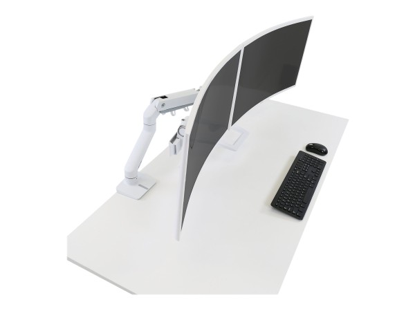 ERGOTRON HX dual Monitor Tischhalterung weiss bis 81,3cm 32Zoll 2,3-7,9kg b 45-476-216