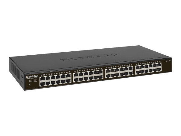 NETGEAR 48-Port Gigabit Ethernet unmanaged Switch GS348-100EUS