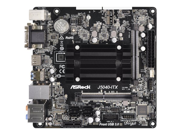 ASROCK J5040-ITX (Intel CPU onboard) (D) 90-MXBCD0-A0UAYZ